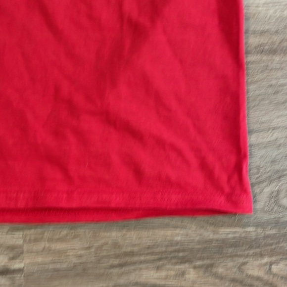 Hingham Harbormen MA Fruit of the Loom Cotton Red T-Shirt - Picture 3 of 6